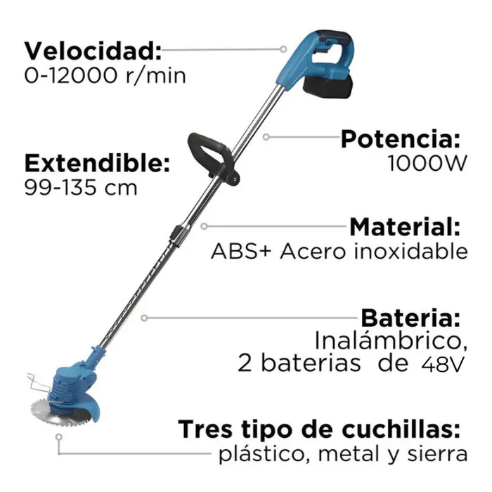 Guadaña TurboBlade + 2 BATERIAS DE REGALO